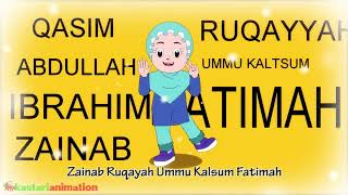 KELUARGA NABI | Lagu Anak Islami bersama Diva | Lagu Nabi Muhammad | Kastari Animation 