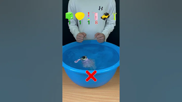 TRY TO GUESS HOW MANY TISSUE PAPER WILL FLOAT? #experiment #asmr #satisfying #foryou