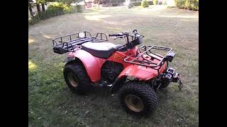 Career Overview First walk around of 1985 Suzuki LT250EF after fixing a few items