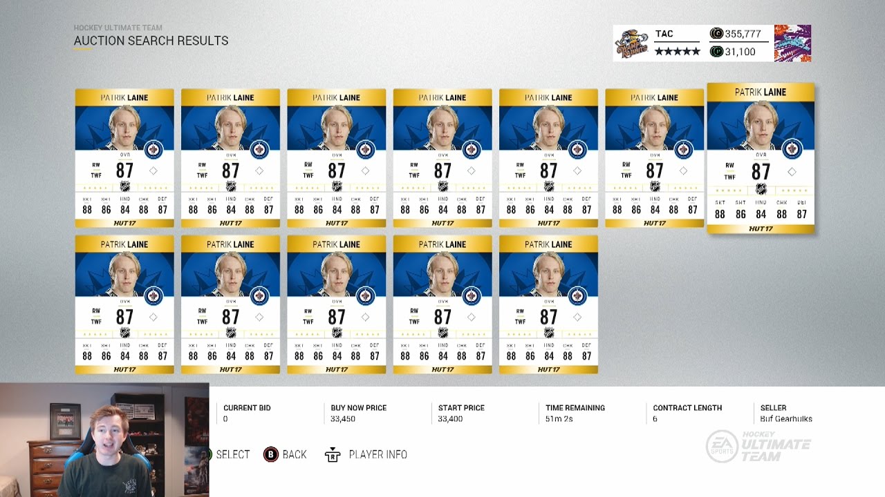 nhl 17 laine