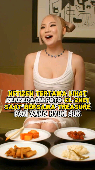 Netizen tertawa lihat perbedaan foto CL 2NE1 saat bersama TREASURE dan Yang Hyun Suk #kpop #shorts