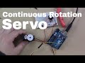 Arduino Prototyping Outputs #86: Continuous Rotation Servos
