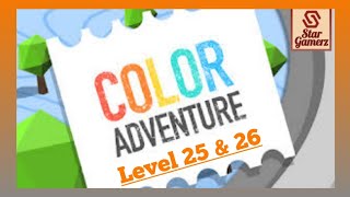 Color Adventure : Level 25 & 26 | Draw the Path & Pass All Tricky Obstacles in this 3D Game screenshot 5