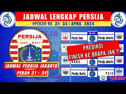 Jadwal Persija Jakarta BRI Liga 1 2024 - Persija vs Persis - Rans vs Persija - Klasemen BRI Liga 1