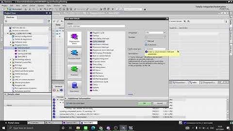 Startup OB and Cyclic interrupt OB_B