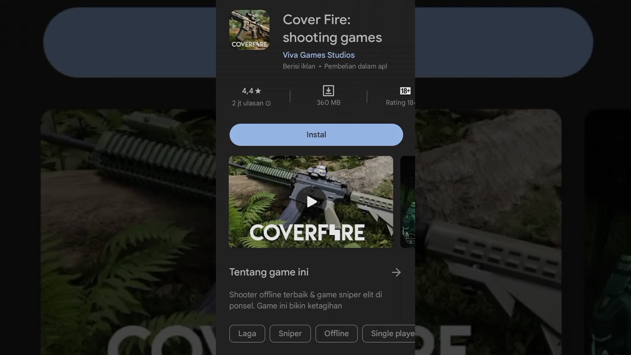 Rekomendasi 3 game tembak tembakan seru offline 