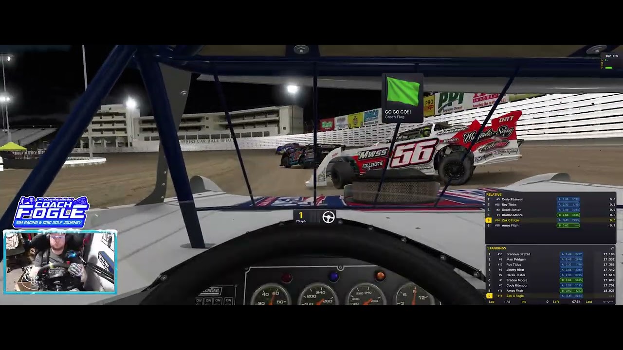 iRacing Super Late Model Heat Race at Knoxville Raceway 🏁 | Open Setup | EPI Setup