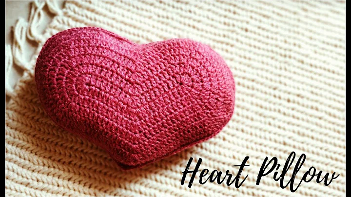 Learn to Crochet a Heart Pillow