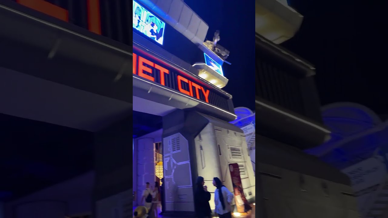 Exo planet city - global Village 