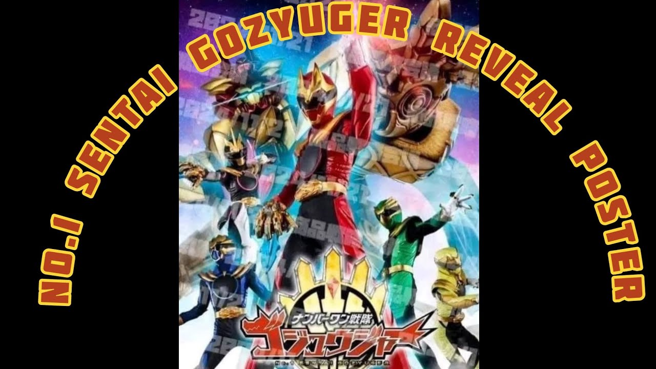 No.1 Sentai Gozyuger Official Poster - YouTube