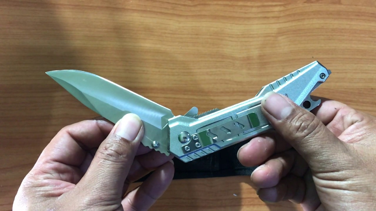 พรีวิวมีดเดินป่า JINJUNLANG Knives Tools YouTube