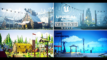 Low Poly Viking World | Unreal Engine | Cinematic Trailer