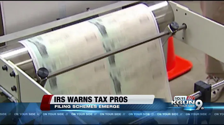 The IRS sent a letter warning tax professionals to beware of emerging schemes