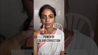POWER OF COLOUR CORRECTION ✅ hdmakeup makeuphacks makeuptutorial viral