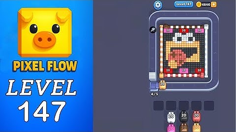 Pixel Flow Level 147 Walkthrough