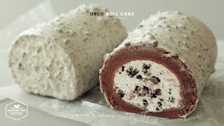 크림이 가득~ 오레오 롤케이크 만들기 : Oreo Roll Cake Recipe | Cooking tree