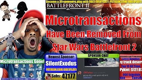Microtransactions Have Been Removed From Star Wars Battlefront 2