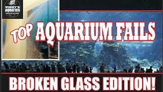 TOP AQUARIUM FAILS: Broken Glass Edition! WTH?