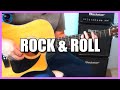 Cómo tocar ROCK & ROLL en guitarra - 3 TONALIDADES | TUTORIAL DE RITMO EN GUITARRA.