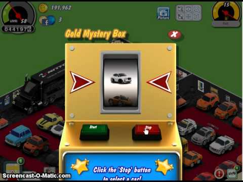 Car Town Week 3 Leaderboards Gold Prize (Gold Mystery Box)