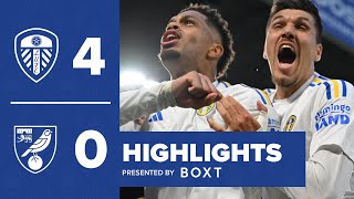 LEEDS ARE GOING TO WEMBLEY! Leeds United 4-0 Norwich City (Agg: 4-0) | EFL Championship Play-off screenshot 4