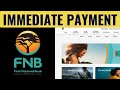 How To Make Immediate Payment on Fnb App