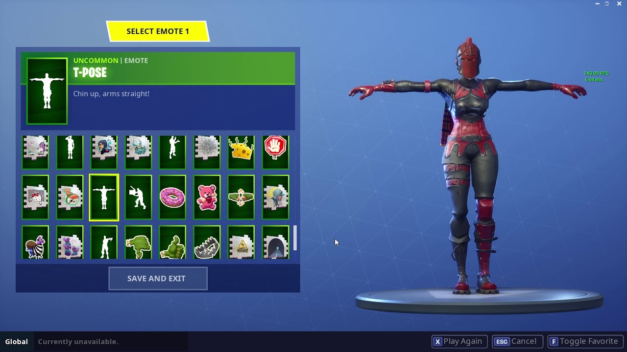 Pixilart - They Added T Posing As A Fortnite Emote by poopfartlol