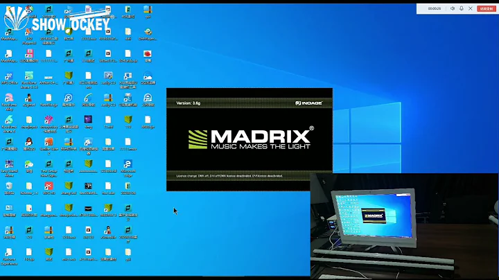 How to control Showjockey's DMX RGB Pixel tubes with Software （Madrix）LED mapping Tutorial