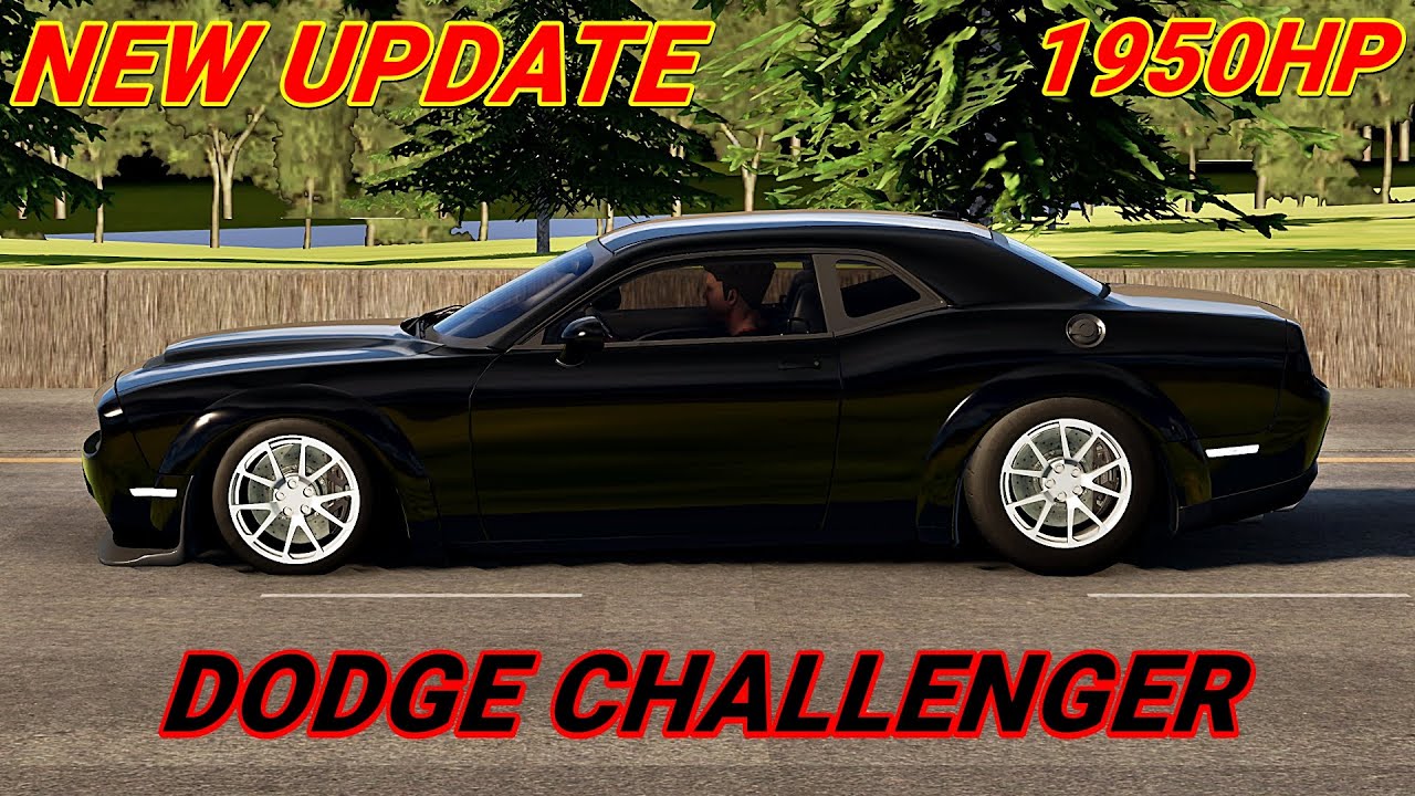 1950HP DODGE CHALLENGER || HOW TO MAKE A DRAG CAR IN CAR PARKING MULTIPLAYER 2