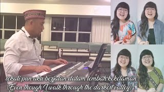 Tuhanlah Gembalaku-The Lord is my shepherd | 5year ordination | Fr Yon ft Anastasia Cella #monochoir