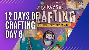 12 Days of Crafting Fun with the Aldi 12 Days of Crafting Advent Calendar: Day 6