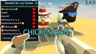 Chicken Gun V3.4.0 Mod Menu Lary Hacker || قائمة غش مسدس الدجاج