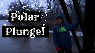 INSANE Polar Plunge Snow Challenge off Bridge!
