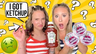 Letting MINI BRANDS Decide What We Eat for 24 HOURS! 😳😱🫣