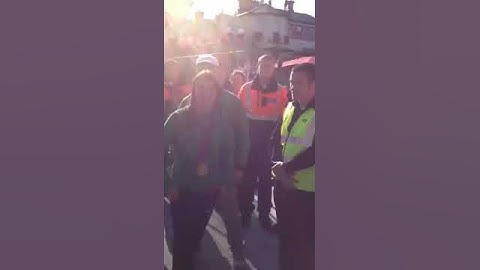 Waiting to go on stage!