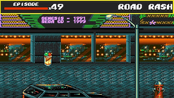 Road Rash - Genesis Vs Sega CD