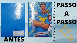 Caderno Personalizado Lucas Neto/Dianna Lobo