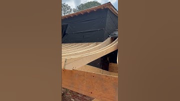 Curved Hip Rafters on two different pitches