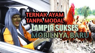 Raising chickens without capital, Mak Lampir becomes rich || Mak Lampir is crazy || Parody of Mak...