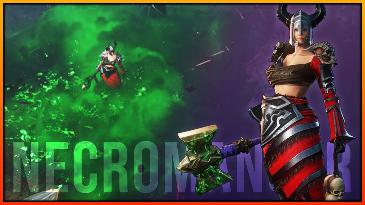 The NECROMANCY Test in Wolcen Lords of Fashion