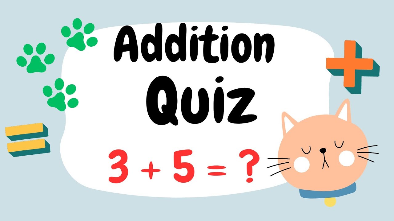 Addition Quiz | Maths - YouTube