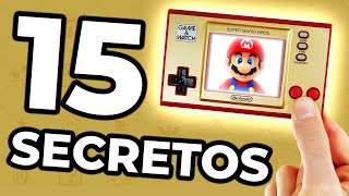 15 Secretos INCREÍBLES 💡 Game and Watch Super Mario (Nintendo) screenshot 2