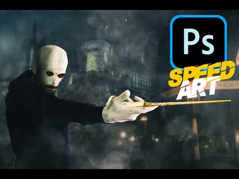 Photoshop Manipulation | How make myself like voldemort?