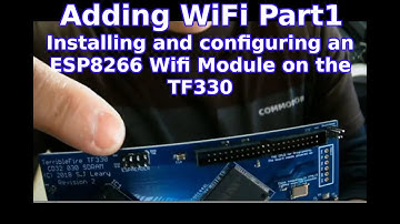 Amiga CD32 WiFi Part 1- Connecting an Amiga CD32 to the Internet via  an ESP8266  and  a TF330 card