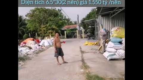 Bán đất thổ cư xã Phước Lợi l BẾN LỨC l LONG AN