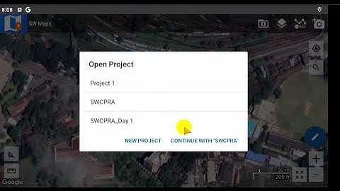 01  SW Maps -  Create a New Project