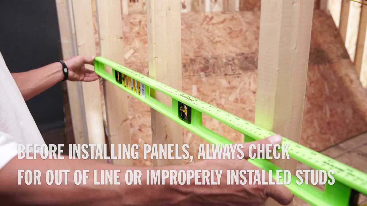 How To Install OSB Wall Sheathing Or Panels YouTube