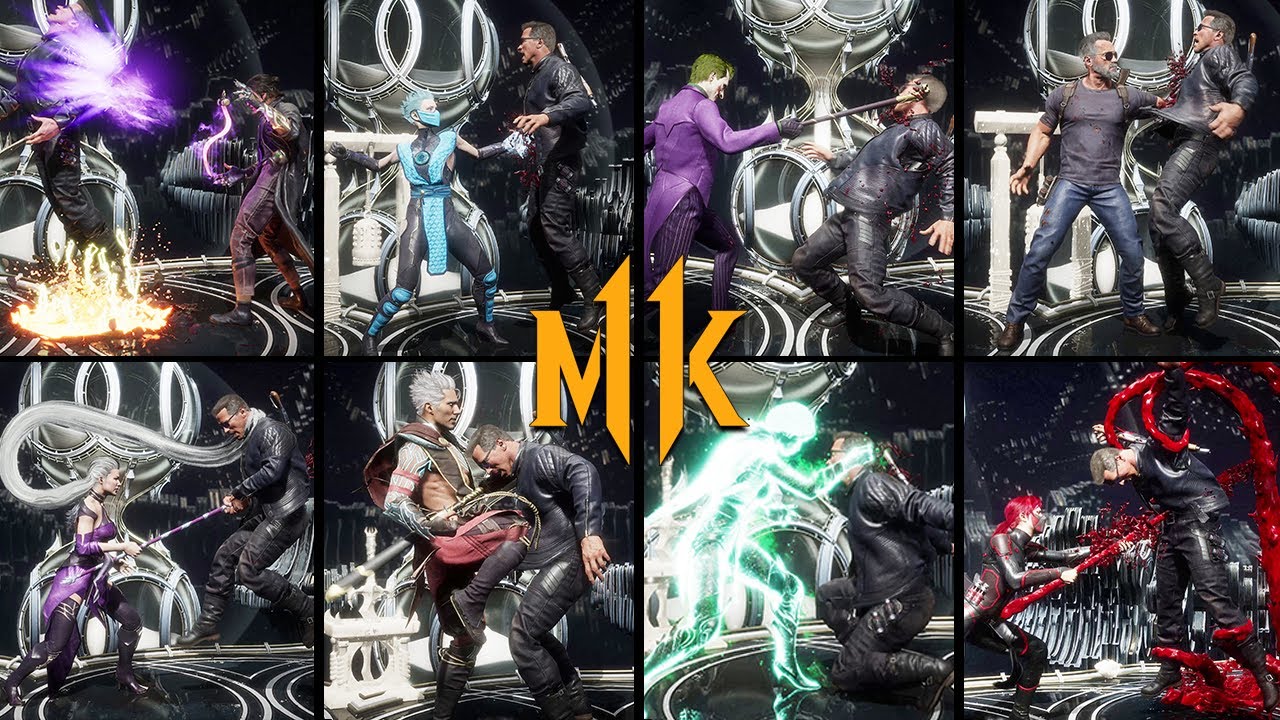 Mortal Kombat 11 Every Character's Throws YouTube