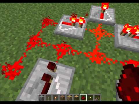 Minecraft - How to make a lever code. - YouTube
