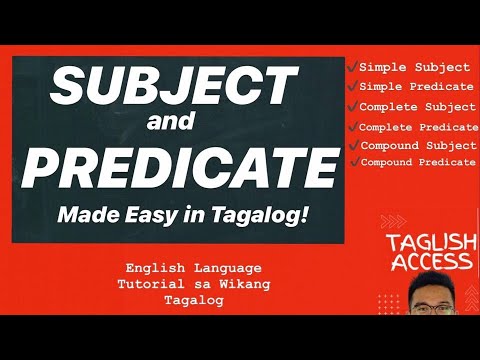 Video: Ano Ang Mga Uri Ng Predicates